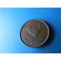 1947 GEORGE VI FARTHING FREE POST. COIN - 2. G