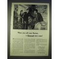 1940 Parke, Davis & Company Medicine Ad - Call ...