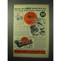 1950 Craftsman Metal Turning Lathe, Dunlap Dril...