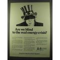 1974 American Electric Power Ad - Real Energy Crisis