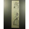 1957 Lord & Taylor Night Gown and Coat Advertis...