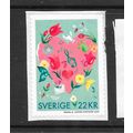 SWEDEN 2020 22kr GREETING BIRDS BEES HEART MUSI...