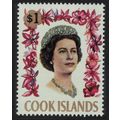 Cook Is. Queen Elizabeth II $1 1967 MNH SG#244