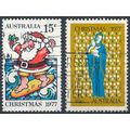 Christmas - Australia 1977 - FH - SG 655/6 (B)