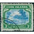 Cook Islands 1938 3s greenish blue & green SG12...