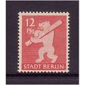GERMANY RUSSIAN ZONE 1945 12pf CARMINE SG RA 5 ...