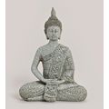 Buddha im Lotussitz, dekorative Figur, H 21 cm,...