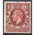 GB 1934 - KGV - SG441 - 1½d brown - MH