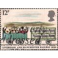 GB, RAIL, Open Carriage & Livestock, white 1980...