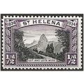 St Helena 1934 SG114 1/2d Black & Purple Mounte...