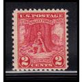645 2c Valley Forge Just Clears MNH O1122