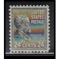 828 24c Benjamin Harrison Fine MNH O4200