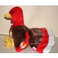 Ty Beanie Buddies Gobbles the Turkey with Tag