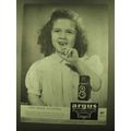1945 Argus Argoflex Camera Ad - For Good Pictures - Girl