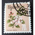 Uganda 1969. Flowers. SG 139. 70c. Carissa edul...