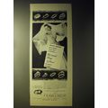 1945 J.H. Wood Art-Carved Rings Ad - Lovely Brides have chosen wisely