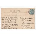1904 Moseley Birmingham Single Ring Postmark on...