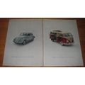 1960 Volkswagen Beetle and Bus Ad - It started the small car revolution
