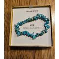 NEW DOLCE GIAVONNA GENUINE STONE TURQUOISE NUGG...
