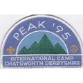 Scout Badge UK Jamboree - Peak 1995 - Chatswort...