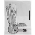 Violin Die Set. App 8x2.9cm. Die Cutting Cardma...