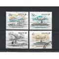 Singapore.Singapore Civil Aviation set of 4.Fin...