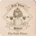 BEER MAT - ASH VINE BREWERY - BITTER - (Cat No ...