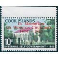 Cook Islands 1965 10d Churchill Commemoration S...