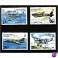 GIBRALTAR 1998 ROYAL AIR FORCE SET 4 VALS U/M MINT