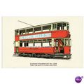 Tram Postcard London Transport Tramway LCC Clas...
