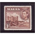 MALTA 1938 SG219 1d RED BROWN M / MINT#3