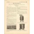 pfaudler company 1916 glass enameled steel tank...