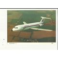 Aviation AIR UK BAC 1-11 Postcard by Skilton & ...