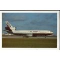 Aviation JET 24 AIR PANAMA DC-10-40 Postcard by...