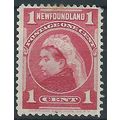 Newfoundland 1897 SG84 1c Carmine Mounted Mint ...
