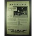 1931 Cities Service Industrial Oils Ad - Invest...