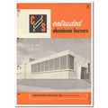 CONSTRUCTION SPECIALTIES INC 1958 aluminum louv...