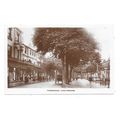 REAL PHOTOGRAPHIC POSTCARD OF THE PROMENADE CHE...