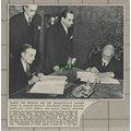 C1145) M Georges Bidault & Count Sforza France ...