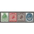 1929 PUC Set SG434-437 Light Mounted Mint . .. .