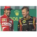 Fernando Alonso Renault F1 Kimi Raikkonen Grand...