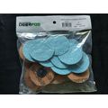 DeerFos - 3" TR 80 Grit Quick Change Disc Zirco...