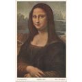Vintage Postcard - Art Card - Monna Lisa - Leon...