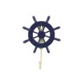 Pack Of 2] Dark Blue Decorative Ship Wheel with...