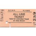 North Yorkshire Moors Railway Edmondson Ticket ...