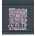 Italy stamps. 1890 Umberto I 20c on 50c used. S...