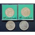 UK Crown Coins 1980 Queen Mother & 1977 Silver ...