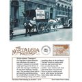 Postcard LMS Railway Delivery Wagon Horse Drawn...