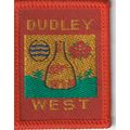 Scout Badge UK - Dudley West - Black Back (BY260)