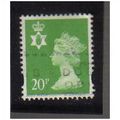 1971/ ? GB NORTHERN IRELAND 20P GREEN F/U SGNI